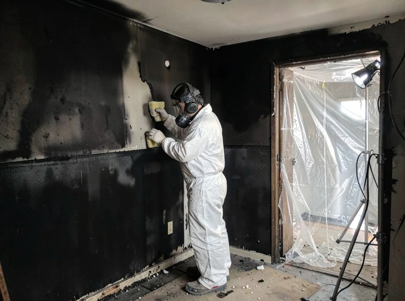 Fire Damage Restoration company in Iota, LA